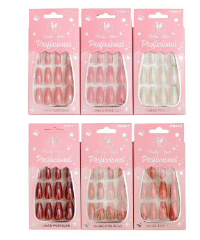 UNHAS POSTIÇAS -RA-619-1-/ RUBY ANJO