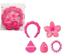 KIT |2ESPONJA+TIARA+PIRANHA|-L-404- / RUBY ANJO