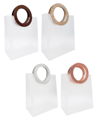 SACOLA PARA PRESENTE -21X22X11CM- |FJ91357|