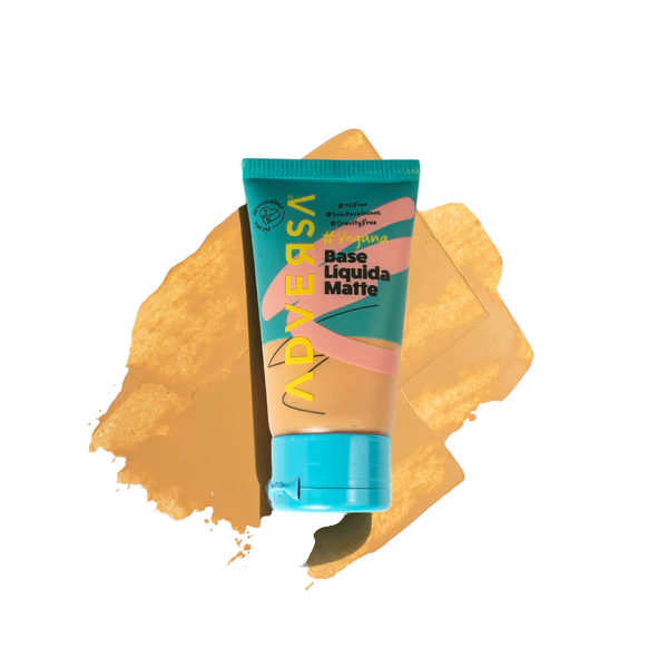 BASE LÍQUIDA MATTE VEGANA - COR: 320 / ADVERSA