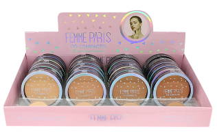 PÓ COMPACTO FACIAL - FR200- FEMME PARIS