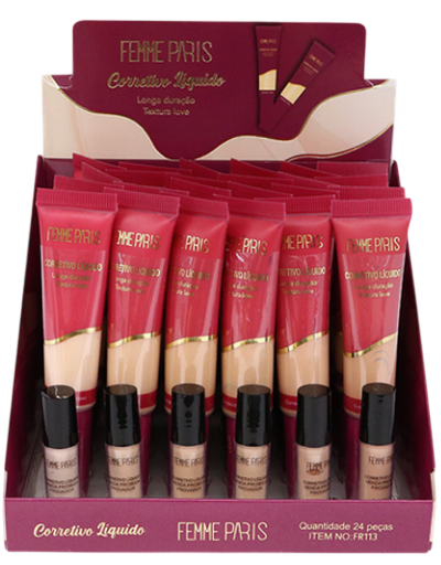 CORRETIVO LÍQUIDO LONGA DURAÇÃO- FR113- / FEMME PARIS