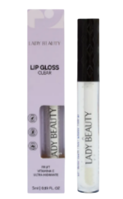 LIP GLOSS -CLEAR MAGIC- LADY BEAUTY