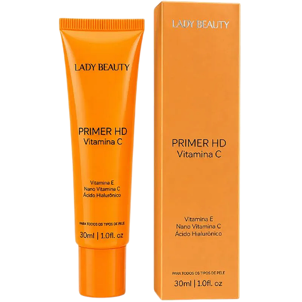 PRIMER HD VITAMINA C - SKIN PRO - LADY BEAUTY