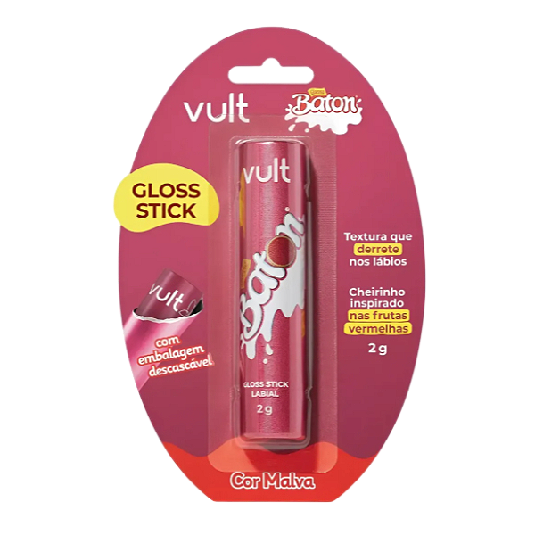 BATOM GLOSS STICK- MALVA- VULT