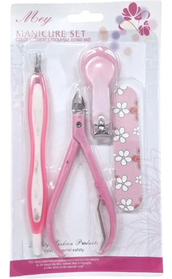 KIT MANICURE COM 4 PEÇAS