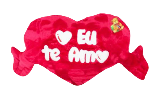 ALMOFADA "EU TE AMO" G (TAM: 41CM)