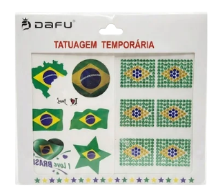 TATUAGEM TEMPORÁRIA BRASIL