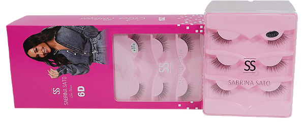 CÍLIOS POSTIÇOS 6D F018 / SABRINA SATO