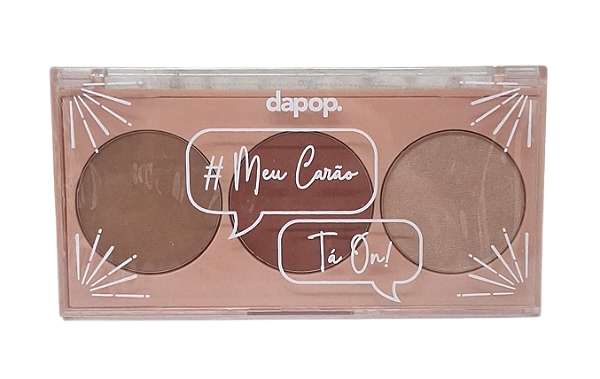 PALETA FACIAL - MEU CARÃO TÁ ON -(DP2385) / DAPOP