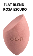 ESPONJA FLAT BLEND - ROSA ESCURO/ OCÉANE