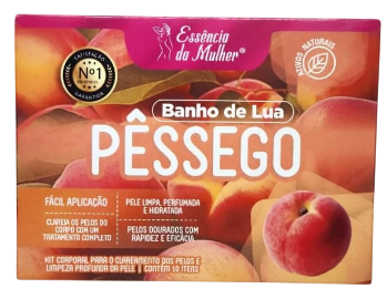 KIT BANHO DE LUA -PÊSSEGO- / ESSÊNCIA DA MULHER