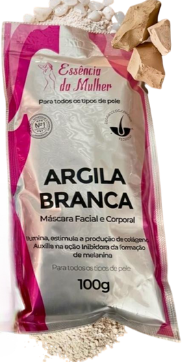 ARGILA BRANCA / ESSÊNCIA DA MULHER