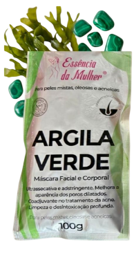 ARGILA VERDE / ESSÊNCIA DA MULHER