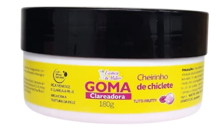 GOMA CLAREADORA-CHEIRINHO DE CHICLETE- / ESSÊCIA DA MULHER