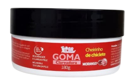 GOMA CLAREADORA-MORANGO- / ESSÊCIA DA MULHER