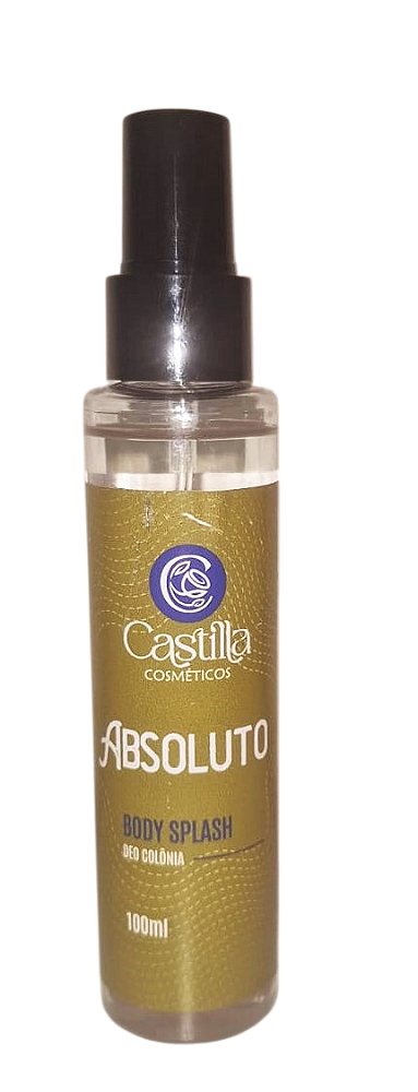 BOBY SPLASH DEO COLÔNIA - ABSOLUTO - CASTILLA COSMÉTICOS