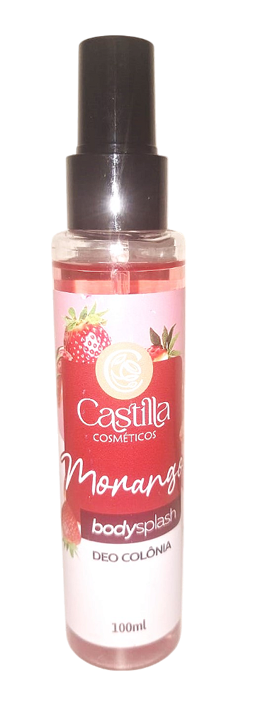 BOBY SPLASH DEO COLÔNIA - MORANGO - CASTILLA COSMÉTICOS