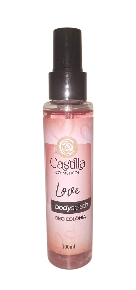 BOBY SPLASH DEO COLÔNIA - LOVE - CASTILLA COSMÉTICOS