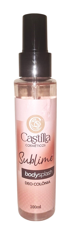 BOBY SPLASH DEO COLÔNIA - SUBLIME- CASTILLA COSMÉTICOS