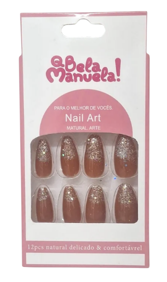 UNHAS POSTIÇAS -QBM733- / QBELA MANUELA