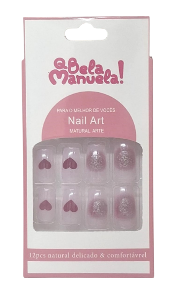 UNHAS POSTIÇAS -QBM737- / QBELA MANUELA