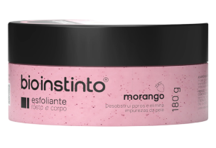 ESFOLIANTE - MORANGO 180G / BIO INSTINTO