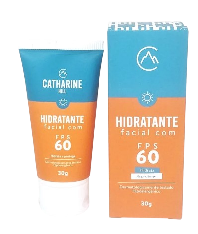 HIDRATANTE FACIAL COM FPS 60/ CATHARINE HILL