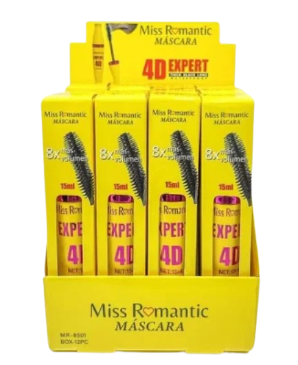 MÁSCARA DE CÍLIOS - EXPERT 4D / MISS ROMANTIC