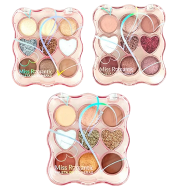 PALETA DE SOMBRA -MR8902- / MISS ROMANTIC