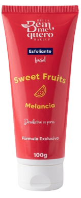 ESFOLIANTE FACIAL MELANCIA / BELLA BEM ME QUERO MAKEUP