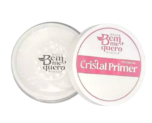 PÓ FACIAL CRISTAL PRIMER / BELLA BEM ME QUERO MAKEUP