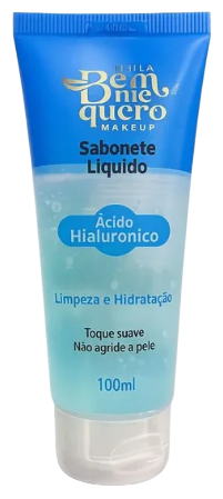 SABONETE LÍQUIDO ÁCIDO HIALURÔNICO/ BELLA BEM ME QUERO MAKEUP