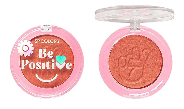 BLUSH COMPACTO BE POSITIVE - COR 01 / SP COLORS