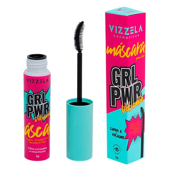 MÁSCARA PARA CÍLIOS -GRL PWR VOLUMÃO- / VIZZELA