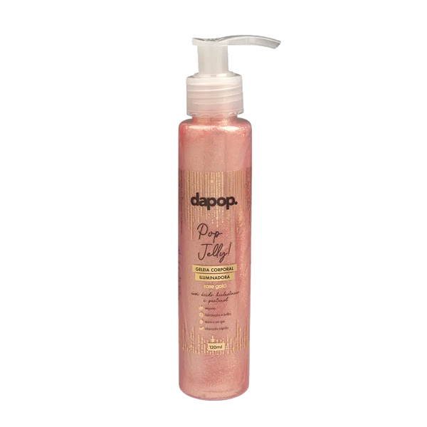 GELEIA CORPORAL ILUMINADORA ROSE GOLD / DAPOP