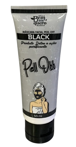 MÁSCARA FACIAL PEEL OFF - BLACK 50G / BELLE BEM ME QUERO