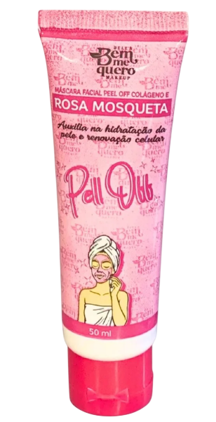 MÁSCARA FACIAL PEEL OFF - ROSA MOSQUETA 50G / BELLE BEM ME QUERO