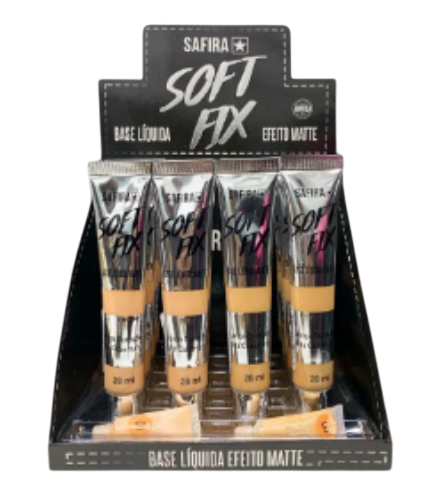 BASE LÍQUIDA MATTE - SOFT FIX / SAFIRA