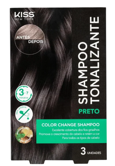 SHAMPOO TONALIZANTE -PRETO / RUBY KISS
