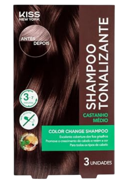 SHAMPOO TONALIZANTE -CASTANHO MÉDIO / RUBY KISS