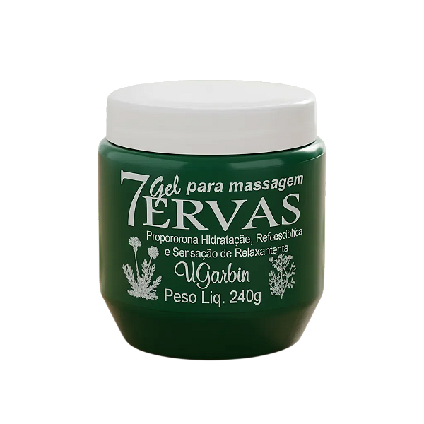 GEL PARA MASSAGEM -7 ERVAS 240G / V. GARBIN