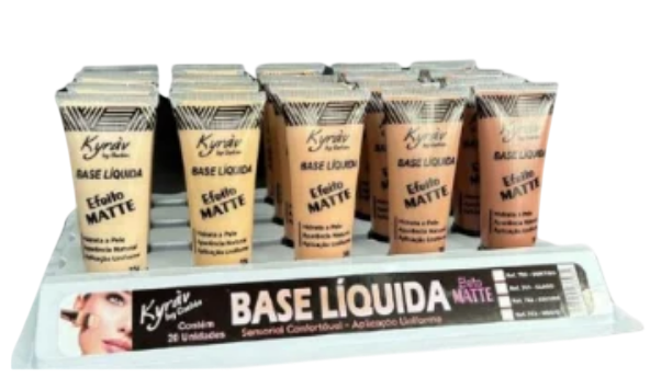 BASE LÍQUIDA - EFEITO MATTE / KYRÀV