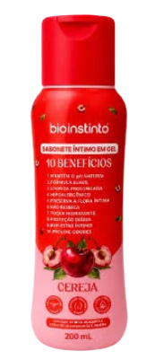 SABONETE ÍNTIMO EM GEL - CEREJA / BIO INSTINTO
