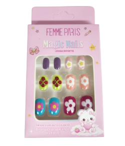 UNHAS INFANTIS MAGIC NAILS -FM032 / FEMME PARIS