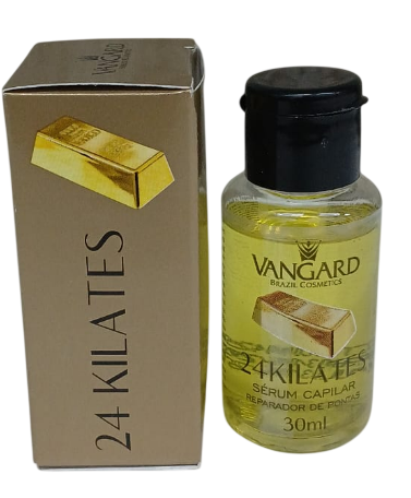 SÉRUM CAPILAR REPARADOR DE PONTAS- 24 KILATES / VANGARD
