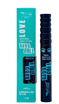 MÁSCARA DE CÍLIOS BADD GALL - PRETA 84 / MAX LOVE