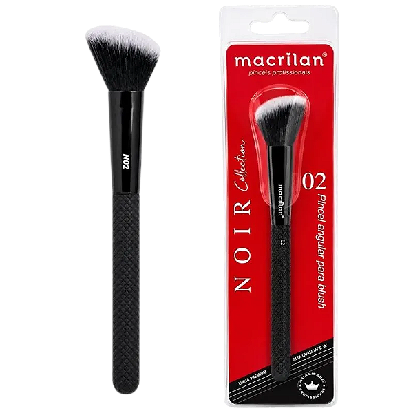 PINCEL ANGULAR PARA BLUSH -N02 /MACRILAN
