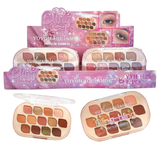 PALETA DE SOMBRA - BLING BLING / YOYO MAQUIAMOR