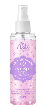 BODY SPLASH - LOVE SPELL SHINE / ASTI COSMÉTICO